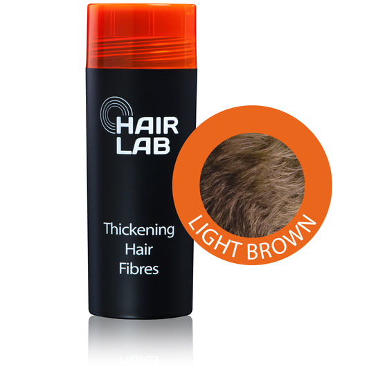 Hair Thickening Fibres - Light Brown 30g